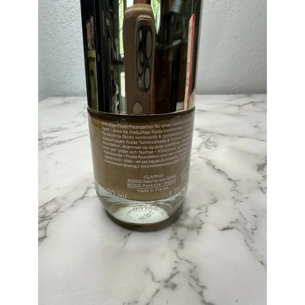 Clarins Everlasting‎ Youth Fluid Illuminating Firming Foundation 116.5W NEW 1oz